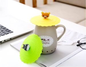 เก็บฟรี คูปองลดค่าส่ง ฝาปิดแก้วซิลิโคน 10ซม. ตัวการ์ตูนน่ารัก ฝาปิดแก้วกาแฟ ที่ปิดแก้ว กันฝุ่น กันแมลง ทนความร้อน ส่งไว