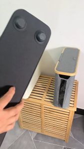 Sincecu 45*35cm Toilet Tissue Storage Basket With Lid Collapsible Design Toilet Tissue Holder Dispenser Storage Organizer Space-saving Storage Basket Bathroom Bamboo Toilet Tissue Basket Foldable Multifunctional Toilet Tissue Storage