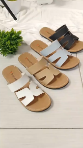 Sandal Slop Wanita Farasha Anti Slip Korean Style terbaru | sandal wanita slop empuk dan nyaman terbaru