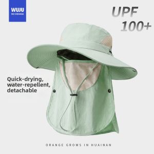 NOTHAVEORANGE | Sun Protection UV Blocking Hat with Large Brim and Face Cover