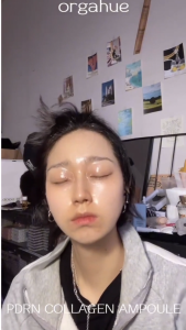Glow Activated PDRN + Collagen Ampoule with Pump Dispenser for Skin Brightening and Hydration