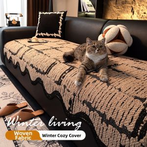 Luxurious Irregular Anti-Scratch Sofa Cushion Cover