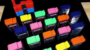 Geinxurn 30Pcs Impact Phillips Screwdriver Bits Set S2 Steel Multi Driver Bits with Storage Colorful Box (RedGreenYellow)