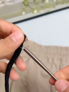 OFM-C1430 Alat Pasang Karet Celana Alat Pemasang Tali Celana Rok Boxer Sabuk Pinggang Alat Memasukan