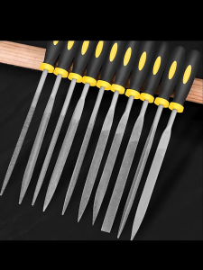 Set 10 Pcs Mini Files 5 x 180mm / Alat Kikir Mini Set