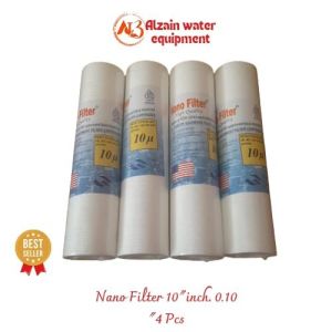 Sediment Filter Air Catridge/ Spun/ Penjernih air NANO FILTER 10 INCH 0.10 MICRON (AL325)