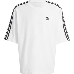 adidas | Cotton Three Stripe Loose Large Size Summer Short Sleeve T Shirt