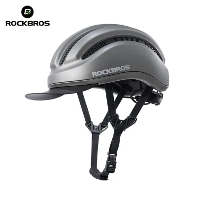 Rockbros 54-60cm Xe Đạp Mũ bảo hiểm kèm kính bảo vệ mắt Mũ bảo hiểm Xe đạp cho nam nữ đi lại xe đạp leo núi gấp mũ bảo hiểm với có thể tháo rời Visor