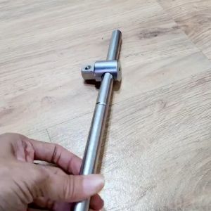 Cần Siết Đầu 1/2" Trượt Linh Hoạt Nối Dài 25cm Gắn Phù Hợp Mọi Size Đầu Khẩu 1/2"