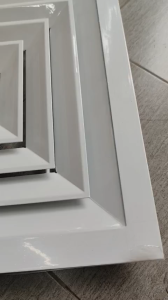 cửa gió cấp  khuếch tán 600x600 miệng gió cấp điều hoà miệng gió điều hoà âm trần cửa gió nhôm sơn tĩnh điện