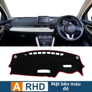 Tấm Che Nắng Taplo Xe Mazda CX-3 Thảm Chống Trượt Phụ Kiện Dành Cho Các Mẫu Xe 2014-2024 Chất Liệu Flannel/polyester Viền Trang Trí Nội Thất