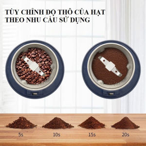 Máy Xay Bột Khô Siêu Mịn - Máy Nghiền Hạt Khô Mini Cầm Tay Đa Năng - Máy Xay Ngũ Cốc Cafe Các Loại Hạt Khô Đồ Ăn Dặm Ngũ Cốc Hương Liệu Gia Vị ... - Máy Xay Thực Phẩm Nhà Bếp Chế Biến Thông Minh Nhỏ Gọn Tiện Lợi