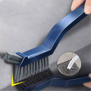 Bàn Chải Kẽ Hở Ba Trong Một Công Cụ Làm Sạch Sàn Phòng Tắm Có Tay Cầm Dài Với Lông Cứng Để Làm Sạch Góc Không Có Góc Chết