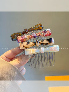 WENZHU | Elegant Retro Chinese Bow Hair Comb