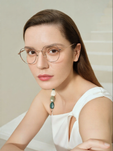 HELEN KELLER | Fashion Lightweight Round Rim Glasses