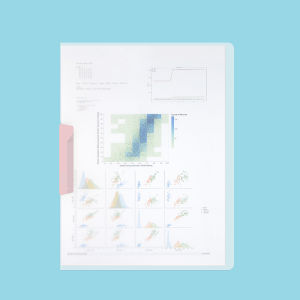 A4 Rotation Clip Student  Paper Folder Subject Classification Document Folder Educational Supplies Business Accessories