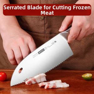 CMGF | Multifunctional Home Kitchen Serrated Blade for Frozen Meat and Bread
