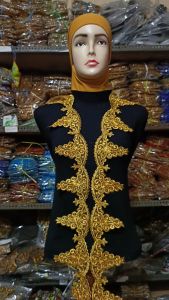 Renda roll bordir asesoris tempel motip roll gunung