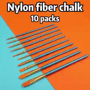 KK 10pcs Paint Brushes Set Artist Painting Brush Acrylic Oil Watercolor Artist Professional Supplies