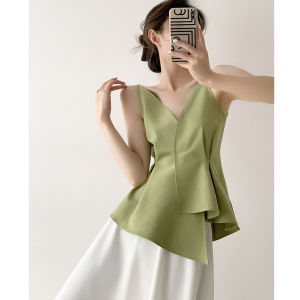 Unique Irregular Design Summer Sleeveless Top