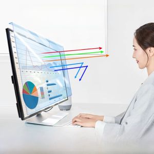 Miếng Dán Màn Hình Máy Tính Chống Ánh Sáng Xanh Miếng Dán Bảo Vệ Màn Hình Gắn Tường Cho Máy Tính Để Bàn Laptop CardiBe KDB-001 24 Inch