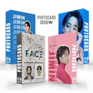 HANEUL Photocard Kpop Jimin BTS Collection Premium Glossy