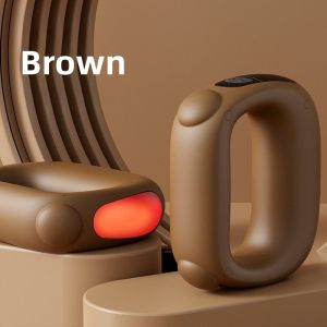 Heated Shaking Massage Ring Mini Vibrating Yoga Ring Shoulder Neck Massager Personal Care Health Improvement Equipment