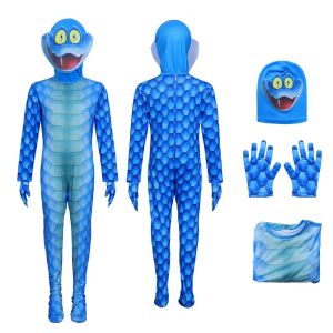 Anime Style Zootopia 2 Creative Gary Snake Cosplay Bodysuit One-piece Style adult Childrens Stage Performance Costume Play Gift