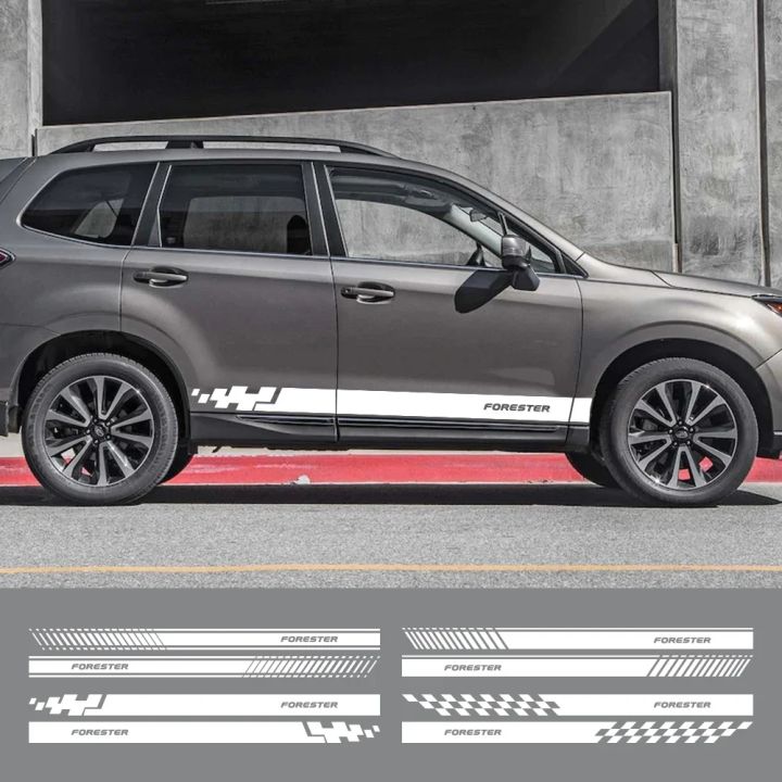 Car Door Side Stickers For Subaru Forester 3 4 SH SJ SG SK SF SG5 SF5