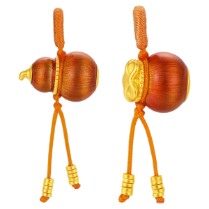Gold Good Luck Gourd-shaped Beads for DIY