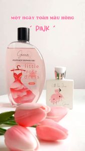 Bộ đôi Nước hoa và Sữa tắm nước hoa Nữ Gennie Little Dress 50ml + 450ml