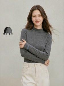 INMAN | Casual Elastic Slim Fit Long Sleeve T-Shirt