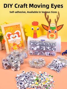 GAGAXIONG | 3D Craft Eye Stickers For Kids