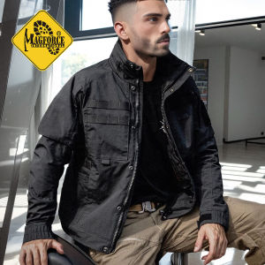 Magforce Mens Tactical Jacket High Energy Mobile Motorcycle Clothes C1106 Black Fleece Lined Zipper Closure Outdoor Gear