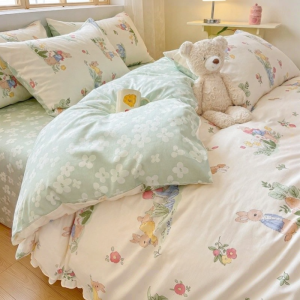 Cotton INS Style Bedding Set