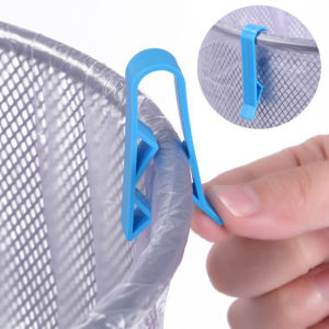 Garbage Bin Fixed Clip Waste Basket Rubbish Bag Anti-Slip Holder Clamp Snack Bag Sealing Clips Kitchen Storage Organizer Clips