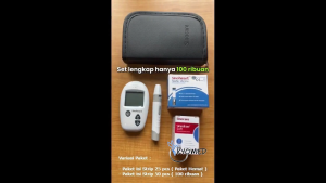 Alat Cek Gula Darah Sinocare Sinoheart Safe-Accu / Safe Accu - Kyomed