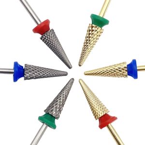 ดอกสว่านเจียร์เล็บคาร์ไบด์ 16 มม. แบบร่ม 1 ชิ้น ทำจากทังสเตนสตีล สำหรับขัดเจลเล็บ เครื่องตะไบเล็บ อุปกรณ์ทำเล็บ