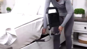 Safety Handle Bed Rail Bed Rail Safety Elderly Bed Guard Assist Bar Bed Frame with Storage Handle Support for Elderly