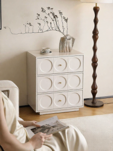 Modern Vintage Bedroom Storage Cabinet
