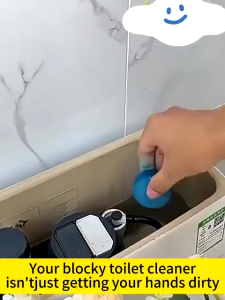 SG In Stock  Automatic Toilet Cleaner Cleaning and Deodorizing Agent Deodorizing Sterilizing and Deodorizing Flush Clean