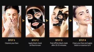 Bamboo Charcoal Black Mask Blackhead Remover Remove Blackheads Whitehead Instantly Shrink Pore Deep Cleansing 60g