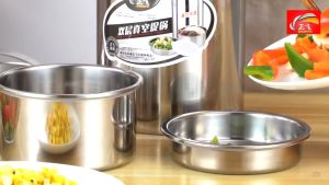 304 Stainless Steel Vacuum Insulated Lunch Pot 不锈钢真空保温饭锅 | Bekas Makanan Penebat Haba Keluli Tahan Karat