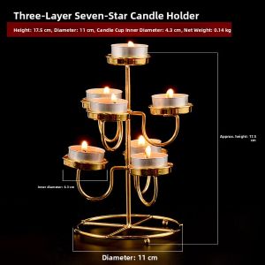ZANGCUN | Soy Oil Lamp Base Alloy Frame Home Desk Lamp