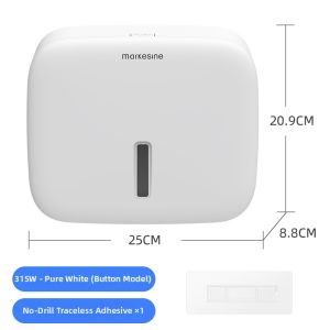 Wall-mounted No-drilling Tissue Dispenser