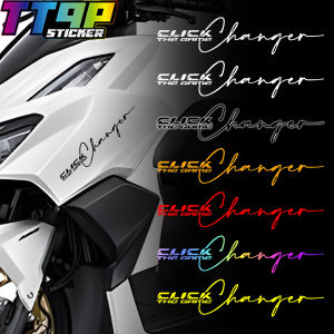 Front Flower Stickers & Reflective Decals for Honda Click 125i