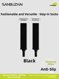 SANBUZHAI | Ballet Style Toe-out Anklet Socks Grey