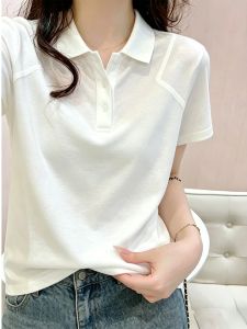 V.C.I | Design-sense Polo Neck Bamboo Cotton Short-sleeved T-shirt