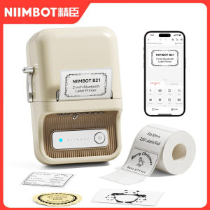 Niimbot B21 Printer Label Printer Portable Mini Printer B1 Printer For Home/Office/Business /Logo/Clothing/Jewelry/Sticker/ Gift