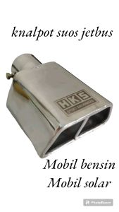 knalpot suos sos swooss baud mobil bensin granmax carry kijang apv luxio agya ayla brio jazz L300 solar dan bensin